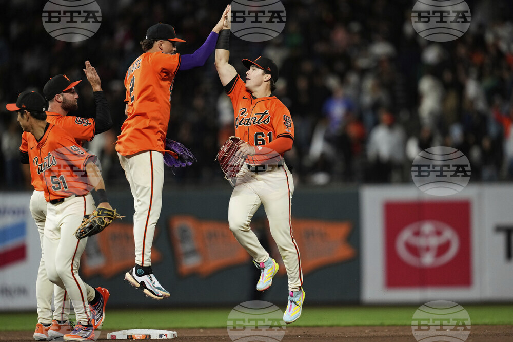 Nationals Giants Baseball