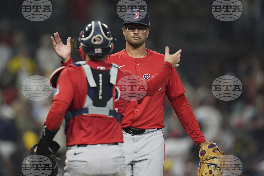 Red Sox Padres Baseball