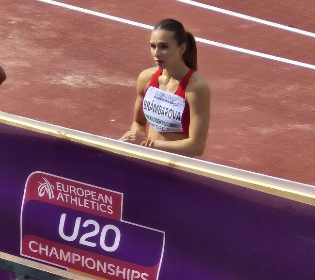 Сияна Бръмбарова е финалистка в скока на дължина, полуфинали за Християн Касабов и Ива Деливерска на 110 метра с препятствия на Европейското първенство по лека атлетика до 20 години