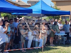 Село Кирково - църква - първа копка