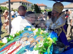 Село Кирково - църква - първа копка