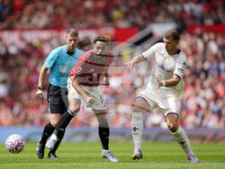 Britain Soccer Manchester United Fiorentina