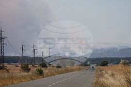 Село Славянци - Община Сунгурларе - пожар - бедствено положение