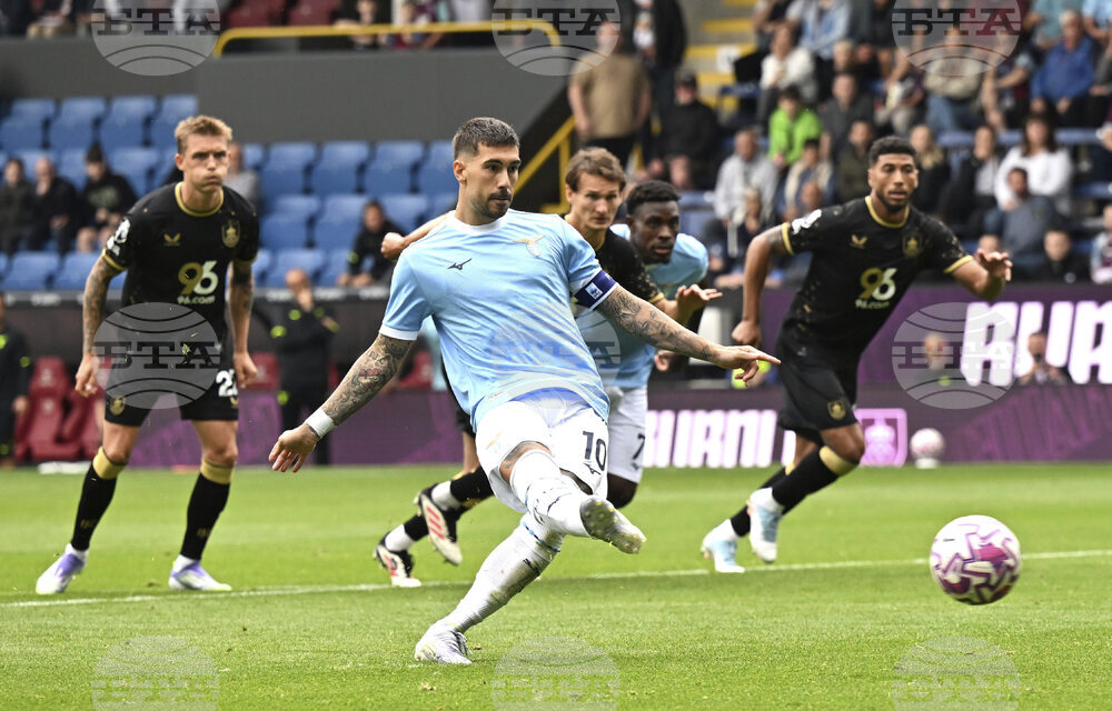 Britain Soccer Burnley Lazio