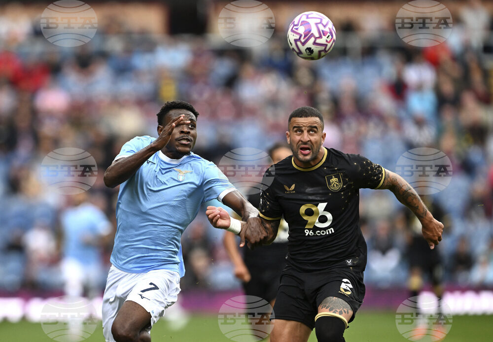 Britain Soccer Burnley Lazio