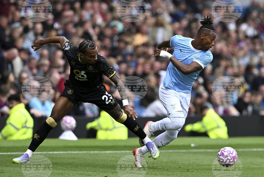 Britain Soccer Burnley Lazio