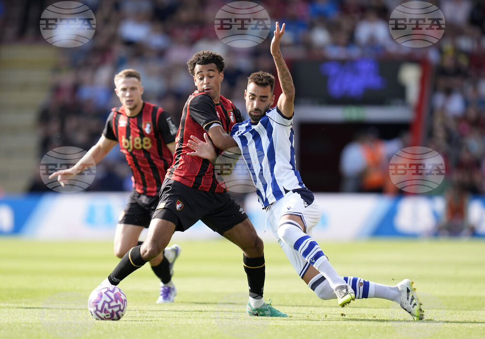 Britain Soccer Bournemouth Real Sociedad