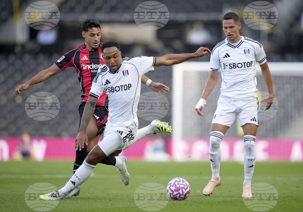 Britain Soccer Fulham Frankfurt
