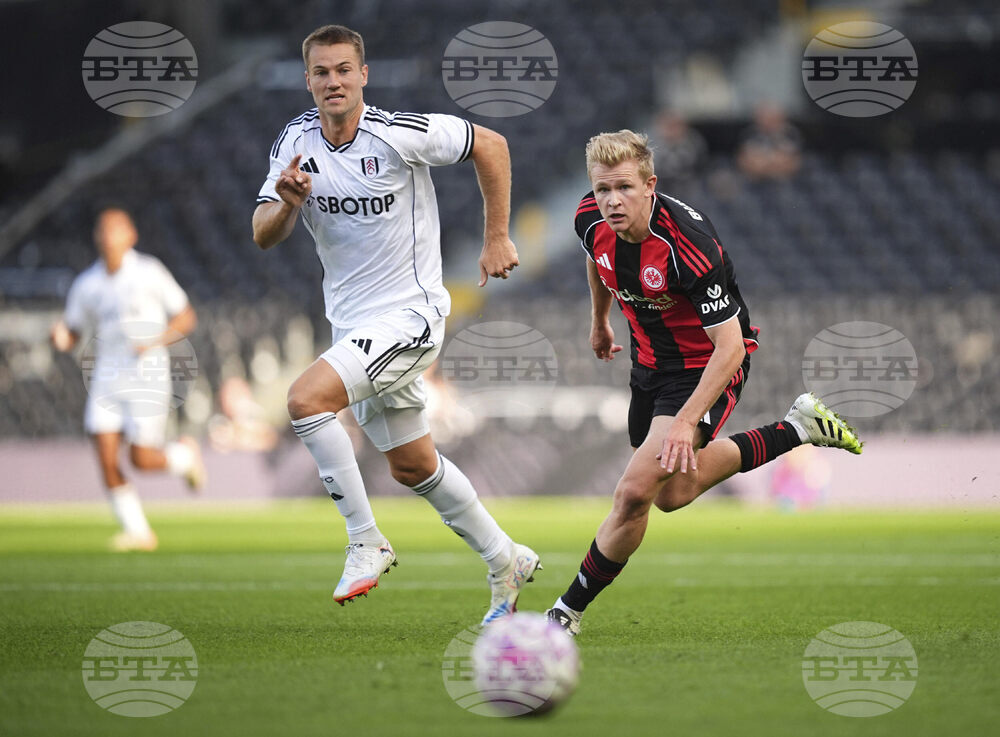 Britain Soccer Fulham Frankfurt