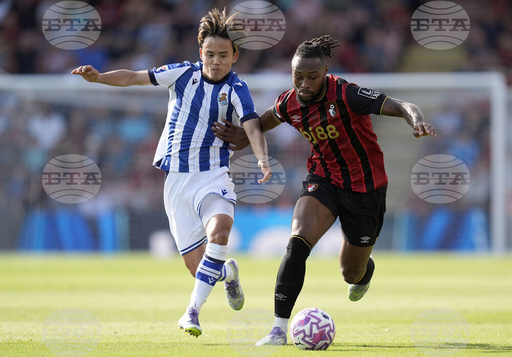 Britain Soccer Bournemouth Real Sociedad