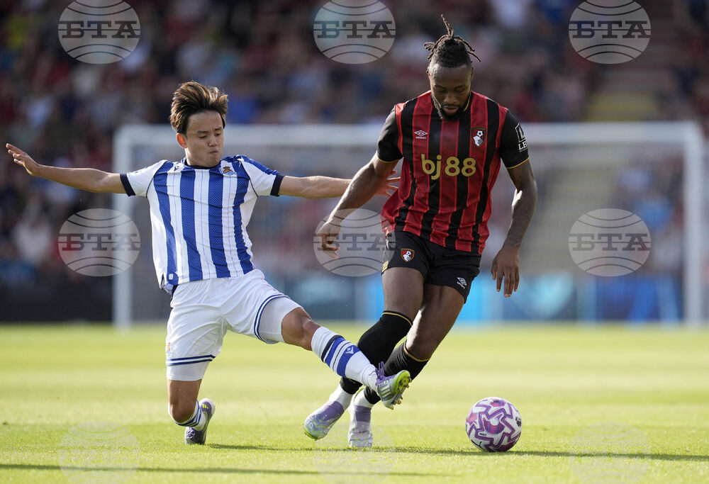 Britain Soccer Bournemouth Real Sociedad