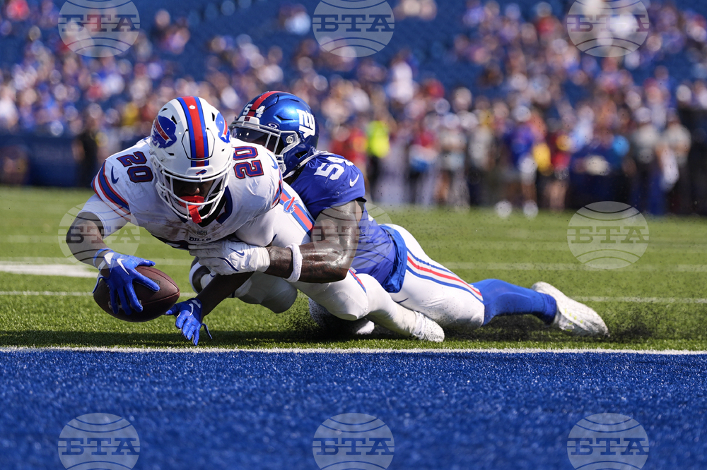 APTOPIX Giants Bills Football