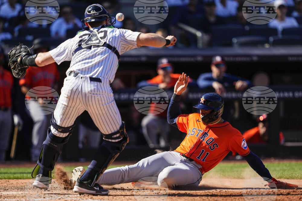 Astros Yankees Baseball