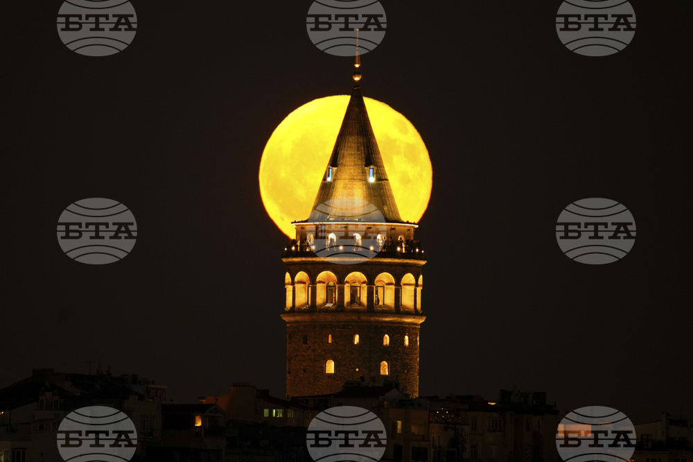 APTOPIX Turkey Moon