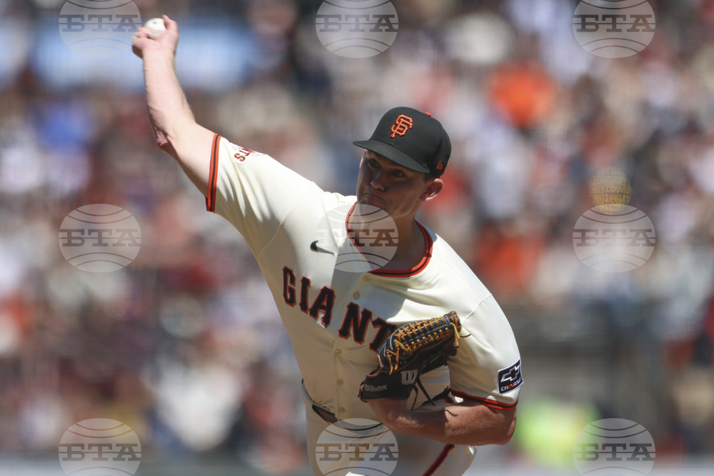 Nationals Giants Baseball
