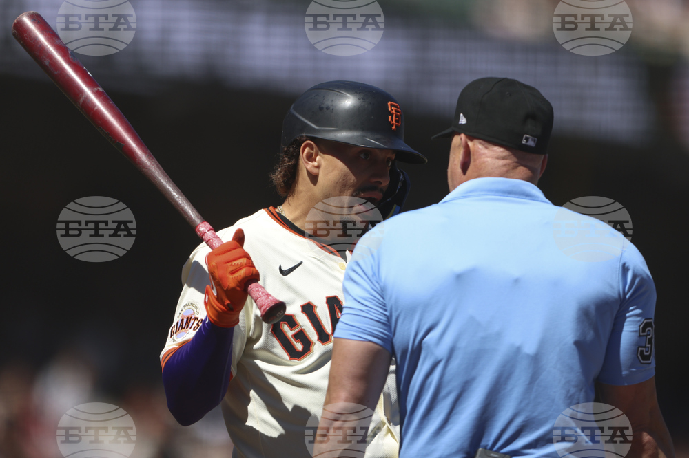 Nationals Giants Baseball
