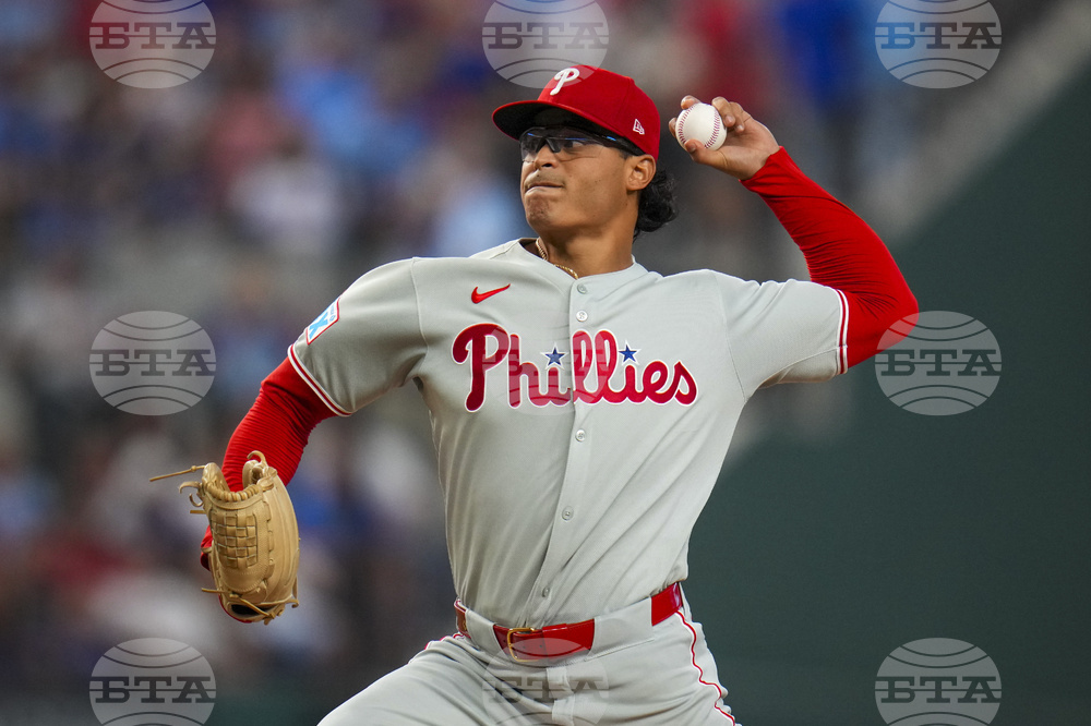 Phillies Rangers Baseball