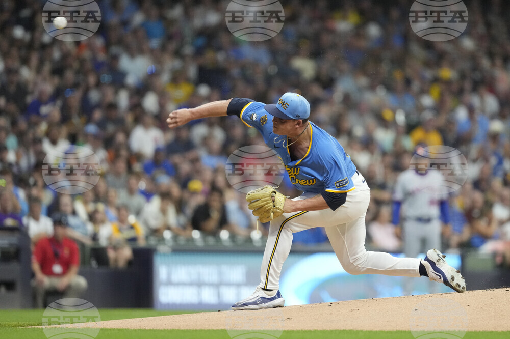 Mets Brewers Baseball