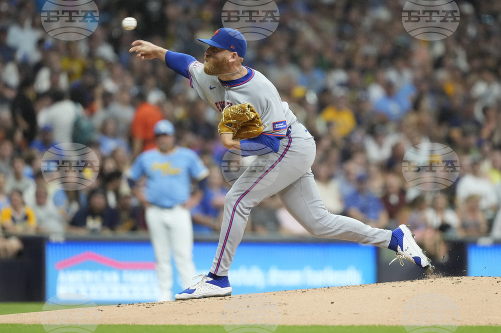 Mets Brewers Baseball