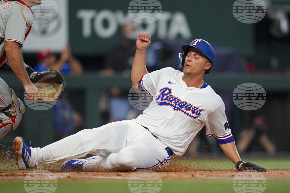 Phillies Rangers Baseball