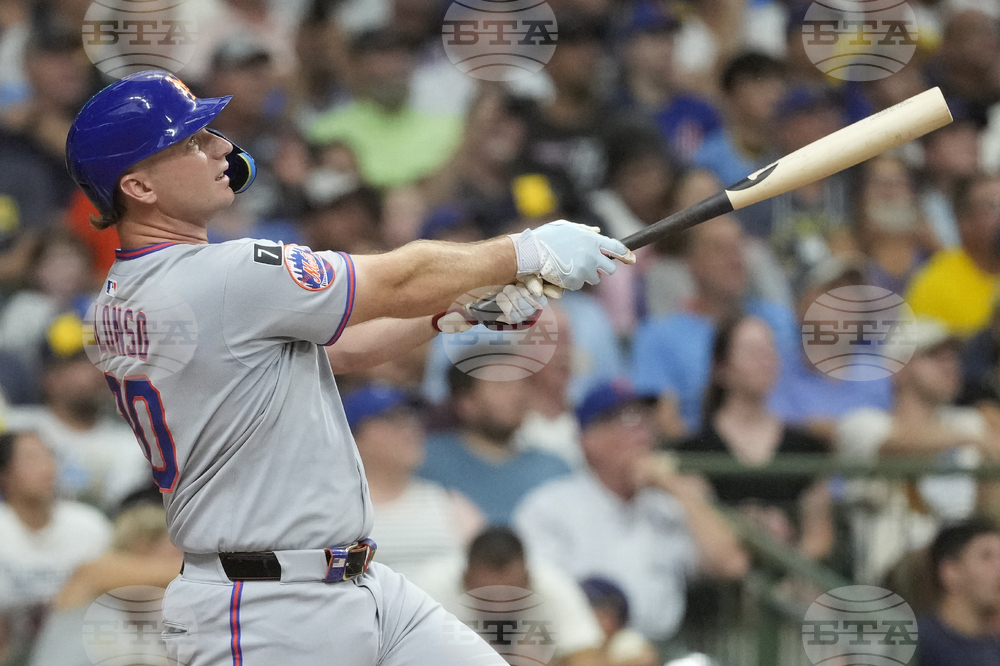 Mets Brewers Baseball
