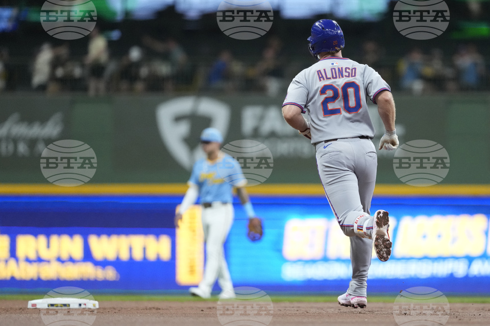 Mets Brewers Baseball