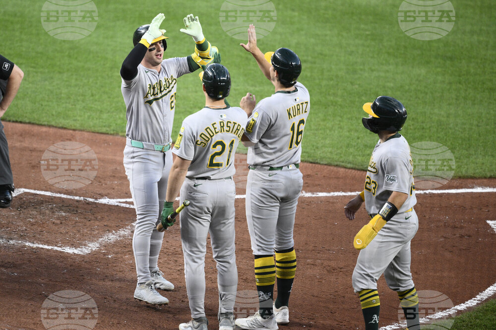Athletics Orioles Baseball