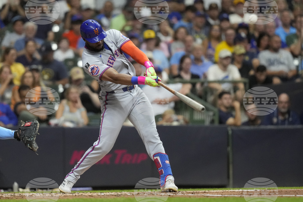 Mets Brewers Baseball