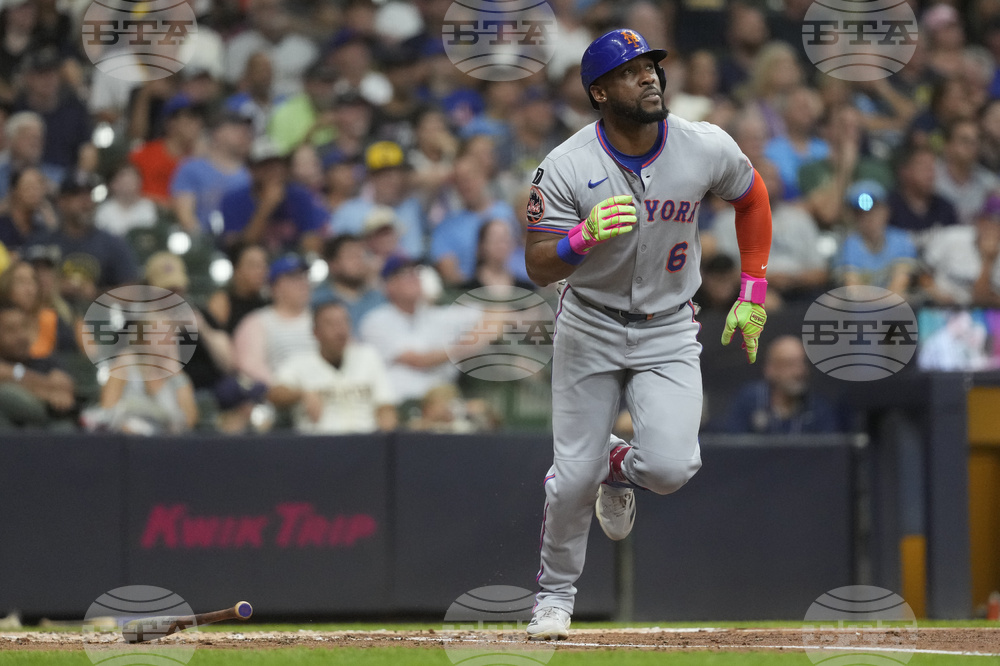 Mets Brewers Baseball