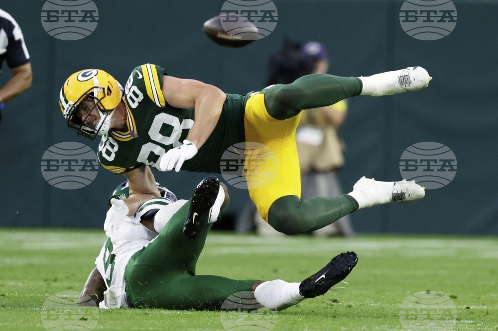 APTOPIX Jets Packers Football
