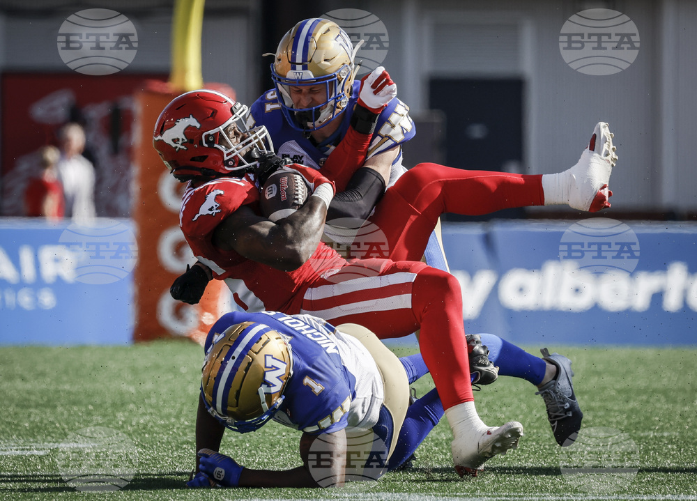 CFL Blue Bombers Stampeders Football