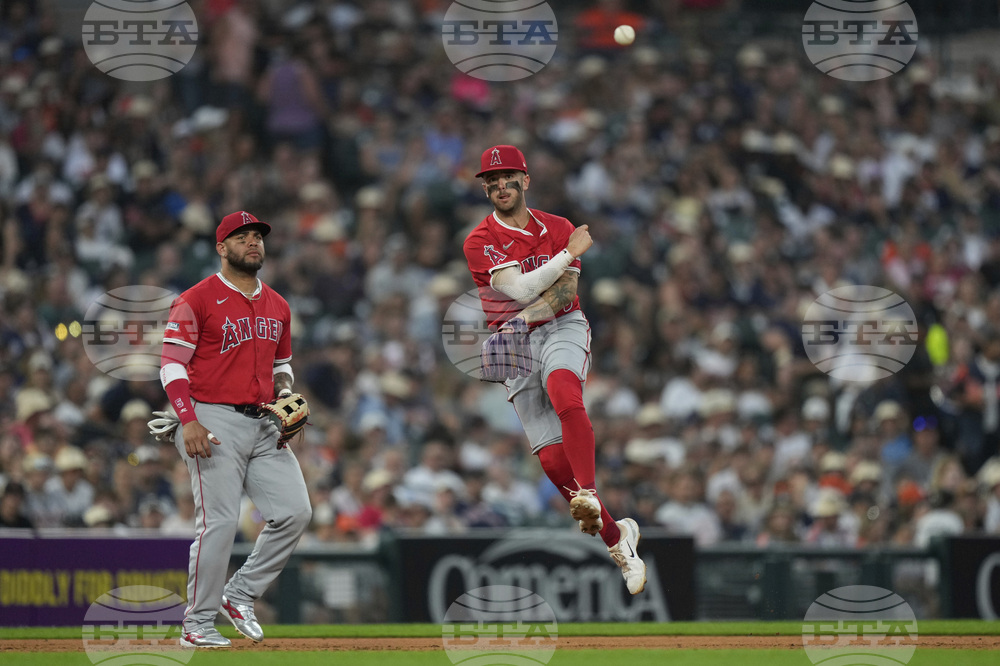 Angels Tigers Baseball