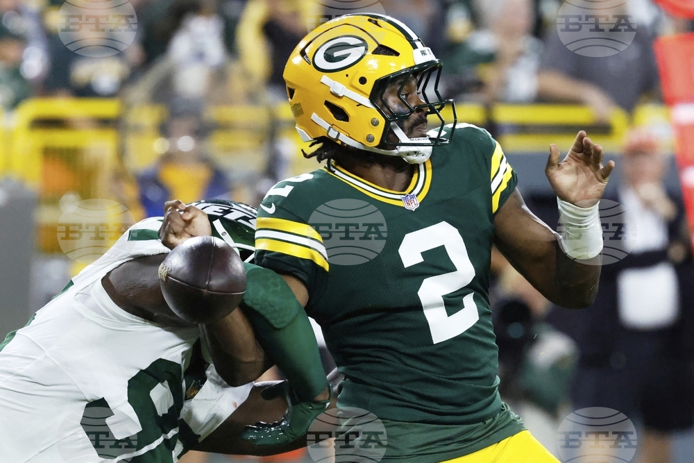 APTOPIX Jets Packers Football