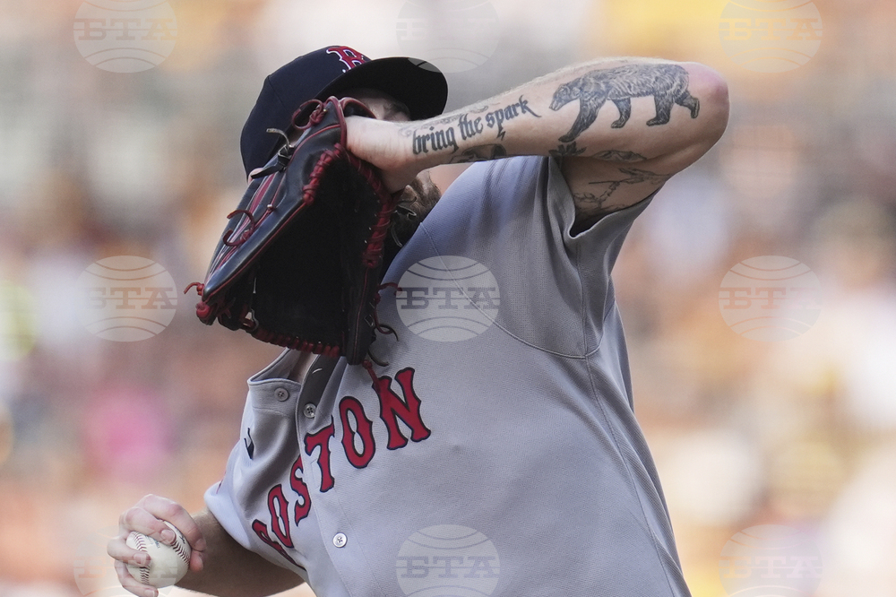 Red Sox Padres Baseball
