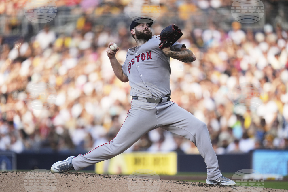 Red Sox Padres Baseball