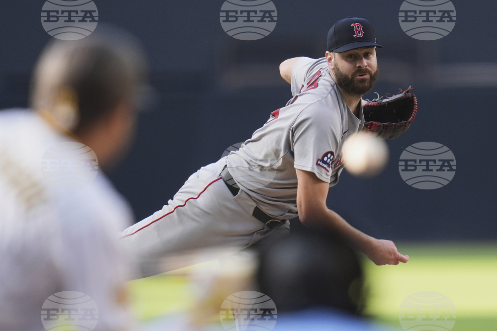 Red Sox Padres Baseball