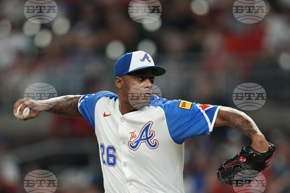 Marlins Braves Baseball