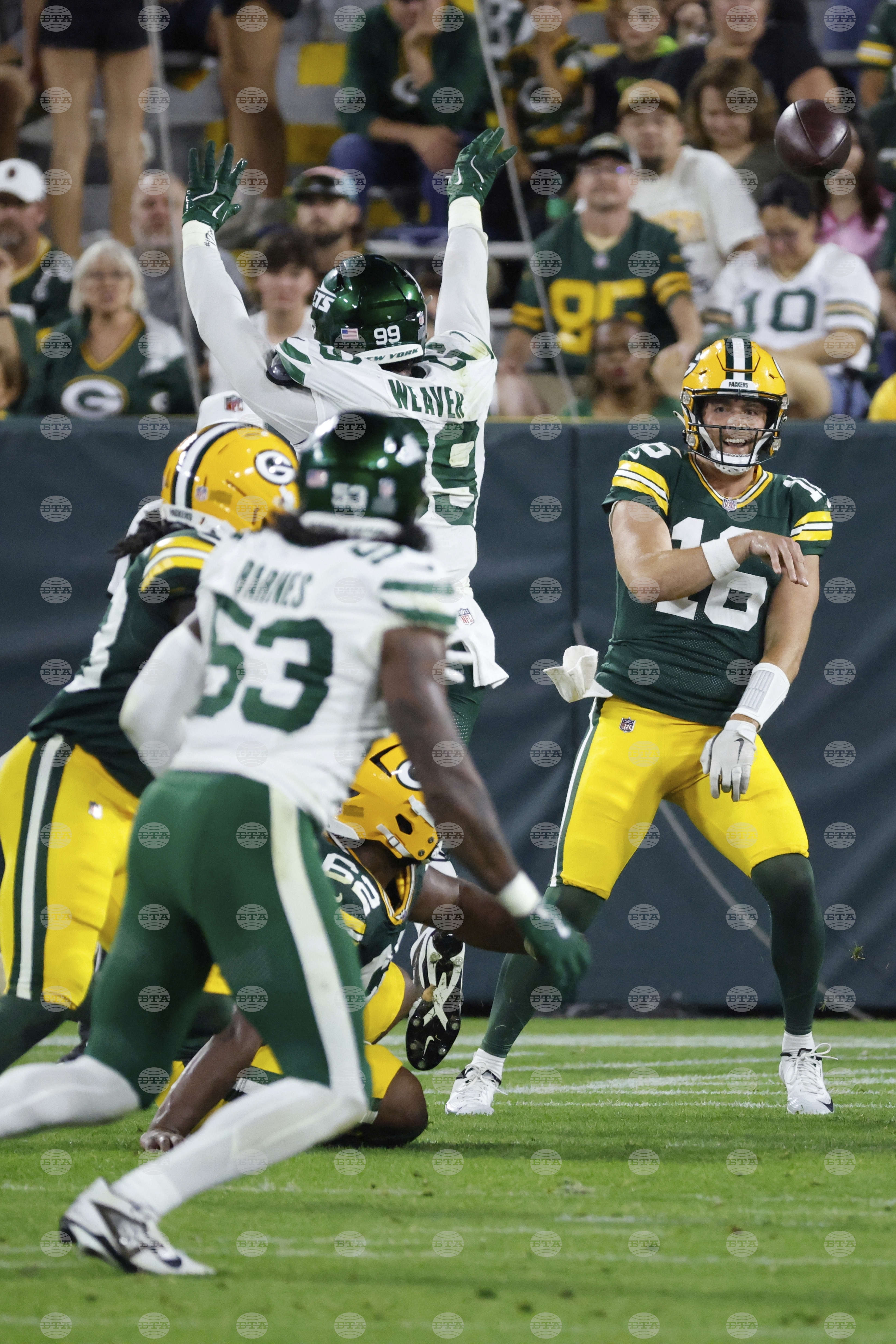 Jets Packers Football