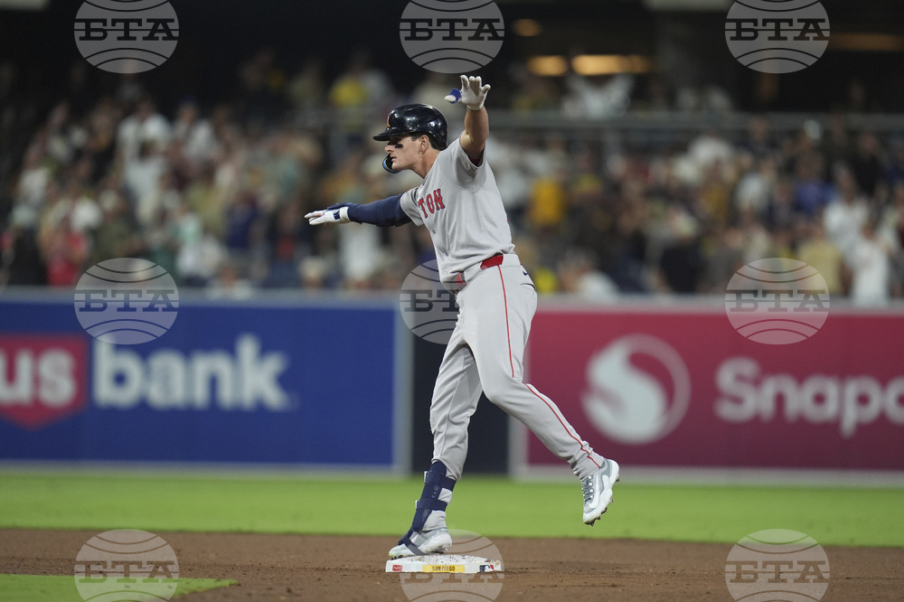 Red Sox Padres Baseball