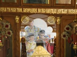 Квартал „Малашевци“ - патриарх Даниил - литургия