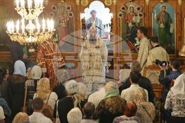 Квартал „Малашевци“ - патриарх Даниил - литургия