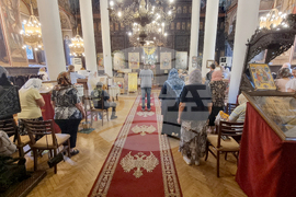 Хасково - храм „Св. св. Архангели Михаил и Гавраил“ - литургия