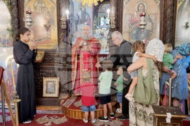Хасково - храм „Св. св. Архангели Михаил и Гавраил“ - литургия