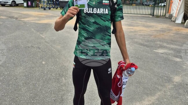 Християн Касабов се класира за финала на 110 метра с препятствия на Европейското първенство по лека атлетика до 20 години в Тампере