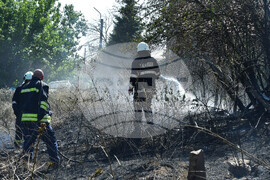 Село Клокотница - пожар