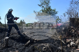 Село Клокотница - пожар