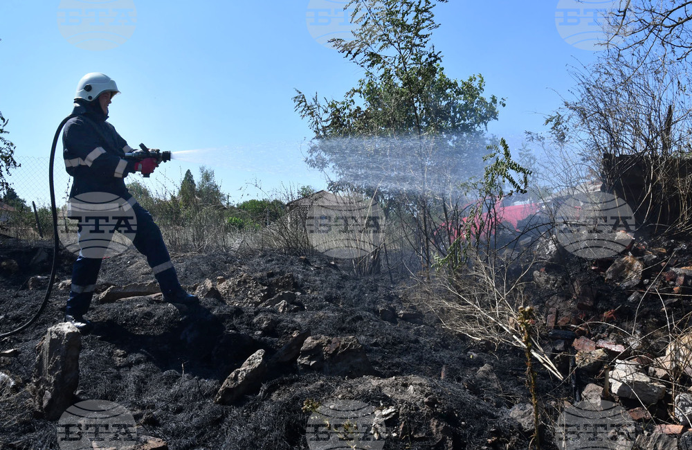 Село Клокотница - пожар