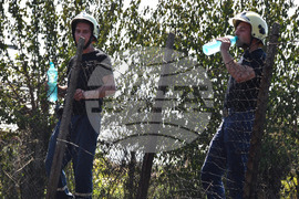 Село Клокотница - пожар