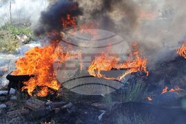 Столичен квартал „Христо Ботев“ - пожар