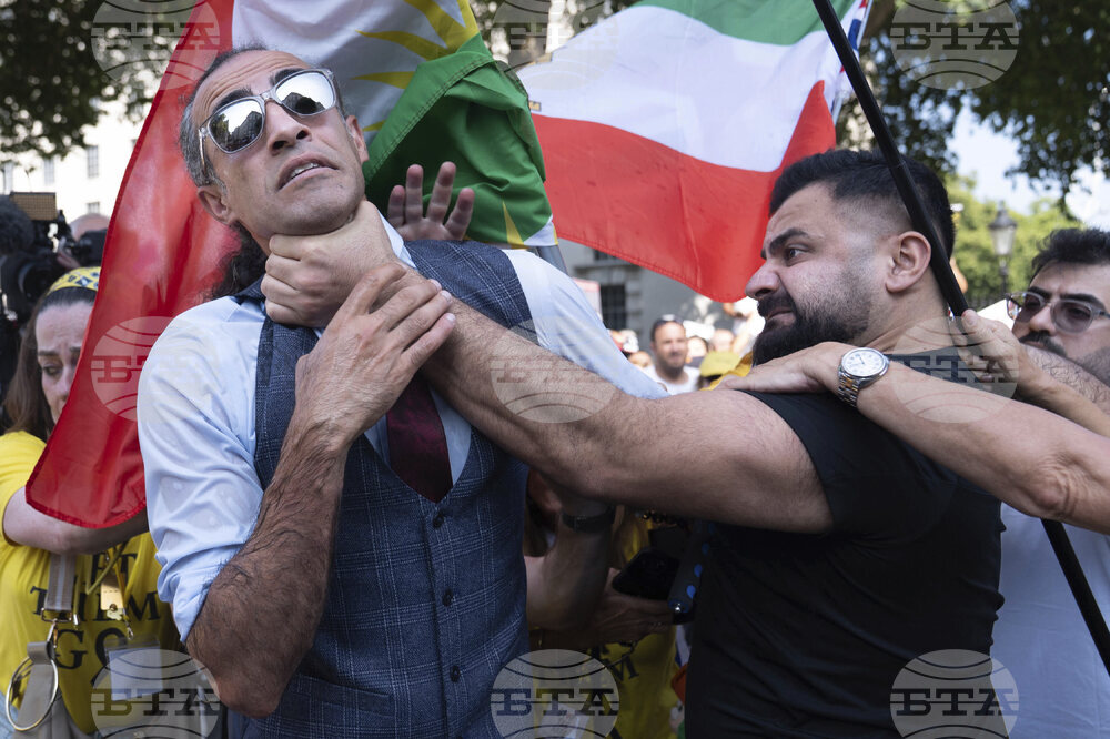 APTOPIX Britain Israel Palestinians